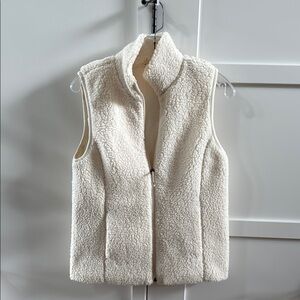 Women's CALIA Cream Sherpa Vest